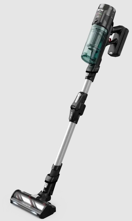 Rowenta RH9A32WO, aspirador escoba, autonomía de 60 min, 1,6kg, verde