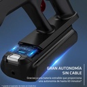 Rowenta RH9A32WO, aspirador escoba, autonomía de 60 min, 1,6kg, verde
