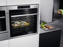 AEG BSE782380M, horno a vapor, serie 8000, SteamBoost, limpieza a vapor, 20 funciones, inox, clase A++