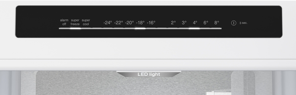 Bosch KGN39LBCF,  Frigorífico combi , 2 puertas, No Frost, 203 x 60 cm, cristal negro, Serie 6