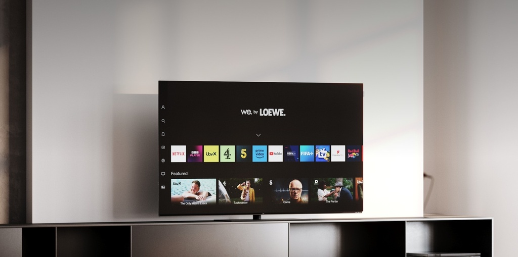 Loewe WE SEE 55" TV LED, UHD 4K, HDR, Wi-Fi y Smart TV, Storm grey