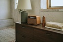 Sangean WR-201D, radio DAB+ / FM-RDS, Bluetooth, AUX Radio de sobremesa de madera premium cerezo natural