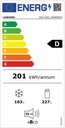 Liebherr CND5203, frigorífico combi, EasyFresh, NoFrost, 185,5cm, blanco, clase D