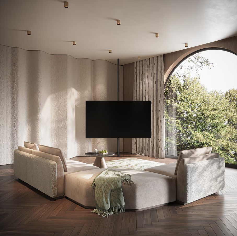 Loewe Bild i77 dr, TV OLED, 1TB, UHD 4K, HDR, Wi-Fi y Smart TV, para colgar en pared con soporte incluido