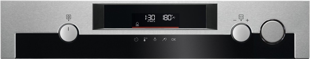 AEG BSE572360M, horno pirolítico, serie 7000, limpieza pirolítica, inox, clase A+