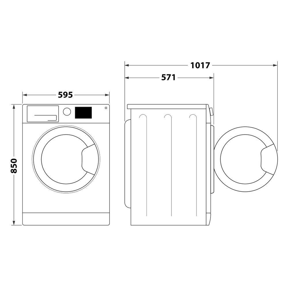 Whirlpool FFB 7259 WV, lavadora de carga frontal, libre instalación, 7kg, 1200rpm, blanco, clase B