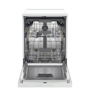 Whirlpool W7F HP33 A, lavavajillas libre instalación, 60cm, NaturalDry, blanco, clase D