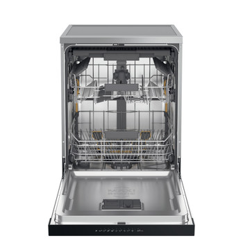 WhirlPool W7F HP33 X, lavavajillas libre instalación, 60cm, NaturalDry, inox, clase D