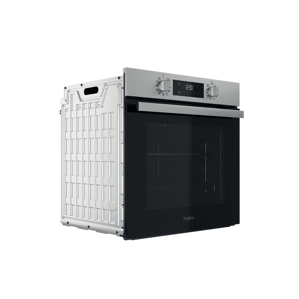 Whirlpool OMR58RR1X, horno pirolítico, 60cm, Cook3, inox, clase A