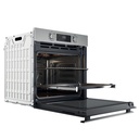 Whirlpool OMR58RR1X, horno pirolítico, 60cm, Cook3, inox, clase A