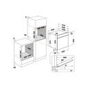 Whirlpool OMR58RR1X, horno pirolítico, 60cm, Cook3, inox, clase A