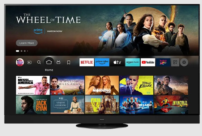 Panasonic TV65Z95AEG, 65" OLED 4K Ultra HD Smart Fire TV, Dolby Vision IQ, HDR10+ adaptativo, frecuencia 144Hz