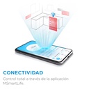 Midea MDWPF1433CW-W-EU, lavavajillas libre instalación, 60cm, Auto door open, Child Lock, blanco, clase C