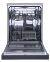 Midea MFD60S090X-ES, lavavajillas libre instalación, Hygiene Care, Filtro Antibacterias, 60cm, gris, clase E