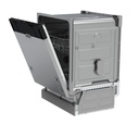 Midea MID60S110.1, Lavavajillas integrable, Filtro Antibacterias, Hygiene Care, 60cm, blanco, clase E