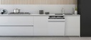 Midea MID60S110.1, Lavavajillas integrable, Filtro Antibacterias, Hygiene Care, 60cm, blanco, clase E