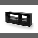 Gisan PLS80NE, mesa para TV, LCD/LED, 55", 50kg, 120x50x42cm, negro