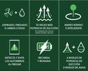 iRobot Y311240, combo 105, aspira y friega suelos, iRobot, 120 minutos de autonomía blanco