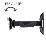 Hama 00118661 Soporte TV, pulgada 10" a 26", 1 brazo, hasta 25Kg, Negro