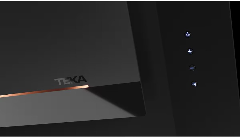 Teka DVI 88 Infinity G1, campana vertical, 80cm, FreshAir, negro, clase A+