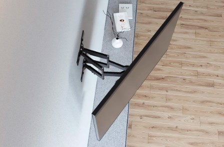 Hama 00118064, soporte giratorio inclinable, 37"a 90", 40kg