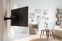 Vogels TVM7675, soporte de pared giratorio hasta 120°, de 40" a 77", 35 kg, negro