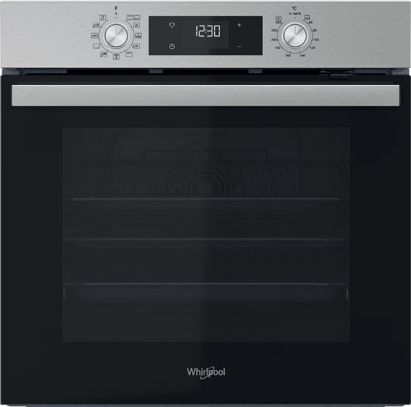 Whirlpool OMR58HU1X, horno multifunción, 60x60cm, auto limpieza, inox, clase A+