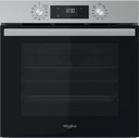 Whirlpool OMR58HU1X, horno multifunción, 60x60cm, auto limpieza, inox, clase A+