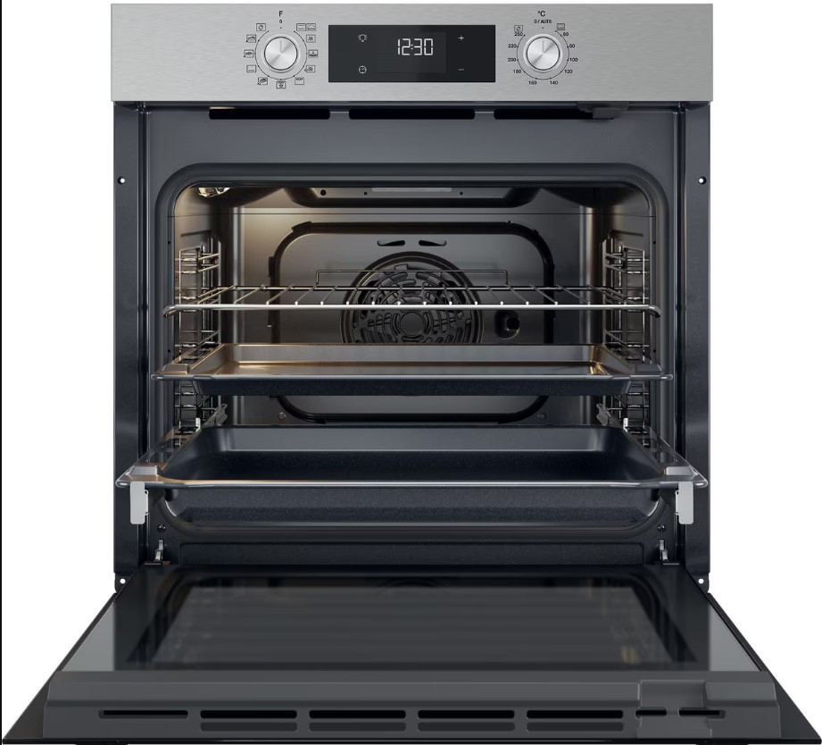 Whirlpool OMR58HU1X, horno multifunción, 60x60cm, auto limpieza, inox, clase A+