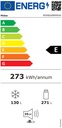 Midea MDRB548MME46, frigorífico combi, 186x59,5x67cm, Total No Frost, inox, clase E