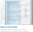 Midea MDRB424FGE01OE, frigorífico combi, 188x59,5x63cm, NoFrost, 360º Air Flow, blanco