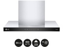 LG HCEZ2426S, campana extractora, 60cm, 4 niveles de potencia, 70dB, WiFi, inox, clase A