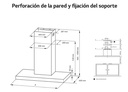 LG HCEZ2426S, campana extractora, 60cm, 4 niveles de potencia, 70dB, WiFi, inox, clase A