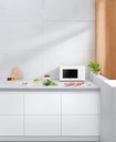 Panasonic NNK10JWMEPG, microondas con grill, 800w, 20l, 5 niveles de potencia, blanco