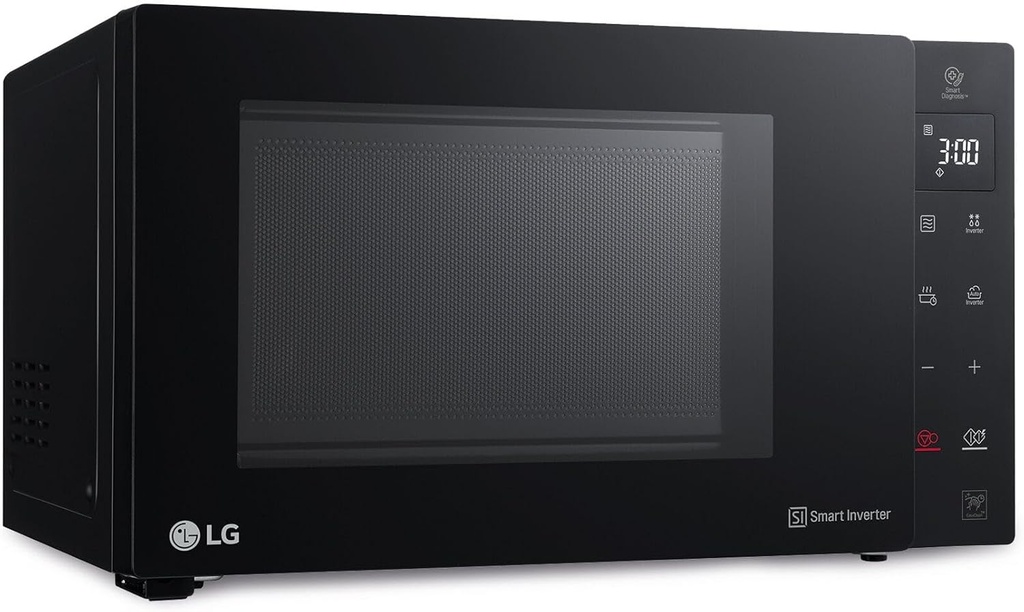 LG MH6535GIB, microondas con grill, 1000w, 25l, SmartInverter, negro