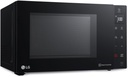 LG MH6535GIB, microondas con grill, 1000w, 25l, SmartInverter, negro
