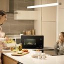 LG MH6535GIB, microondas con grill, 1000w, 25l, SmartInverter, negro