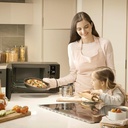 LG Mh7265Dps, microondas con grill, 1200w, 32l, Smart Inverter, negro