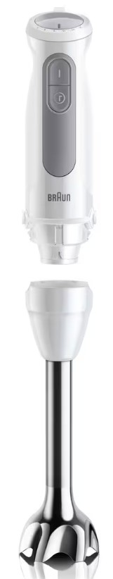 Braun MQ50001MWH, batidora de mano, Serie 5, 1000w, 21 velocidades, blanco