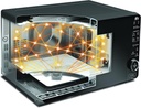 Whirlpool MWF 421 BL, microondas con grill, 1000w, 25l, negro