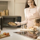 LG MH6042D, microondas con grill, 700w, 20l, 5 niveles, negro