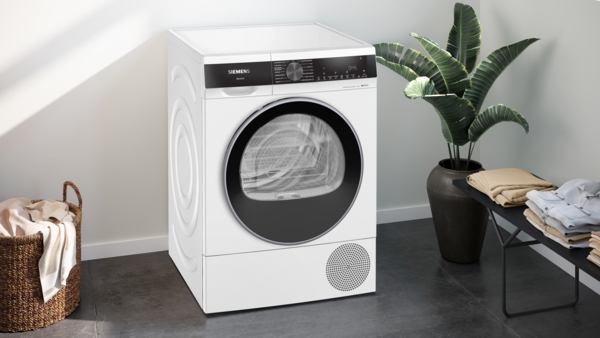 Siemens WQ45G2D1ES, secadora con bomba de calor, 9kg, blanco iQ500, clase A+++