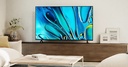 Sony K43S3, Bravia 3, Led, 43", 4K Ultra HD, HDR, Google TV