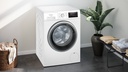 Siemens WM12N265ES, lavadora de carga frontal, libre instalación, 8 kg, 1200 rpm, smartFinish, blanca iQ300, clase A