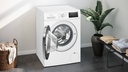 Siemens WM12N265ES, lavadora de carga frontal, libre instalación, 8 kg, 1200 rpm, smartFinish, blanca iQ300, clase A