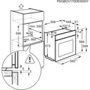 AEG BES331111M Horno multifunción, serie 6000, SurroundCook, AquaClean