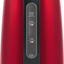 Bosch TWK3P424, hervidor DesignLine, 1,7l, 2400w, rojo