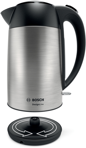 Bosch TWK3P420, hervidor DesignLine, 1,7l, 2400w, inox