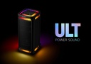 Sony SRSULT900AC, altavoz Bluetooth, 360º Party sound & light, batería de 24h, negro