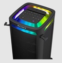 Sony SRSULT900AC, altavoz Bluetooth, 360º Party sound & light, batería de 24h, negro